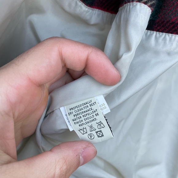 Vintage Eddie Bauer Flannel Lined Field Jacket Size Medium Water Resistant - Picture 6 of 7